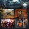 8.2 Feet Halloween Inflatable Gravestone with Spooky Gargoyle Yard Decoration and LED Lights